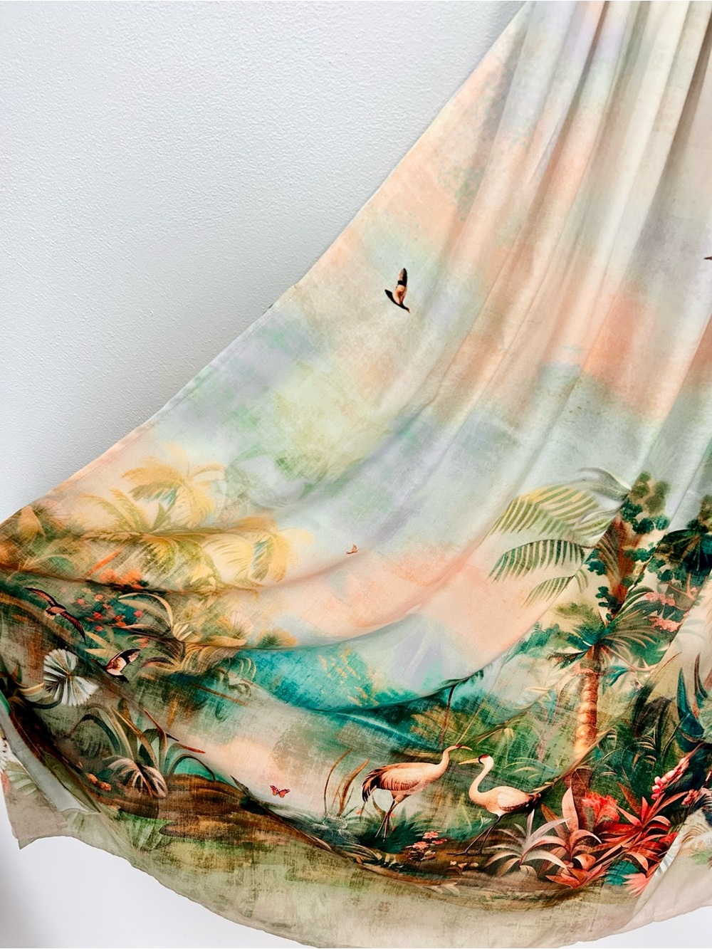 NWT! CELANDINE 🏞️ Scenic Maxi Dress - Resort - Size L - Picture 4 of 5